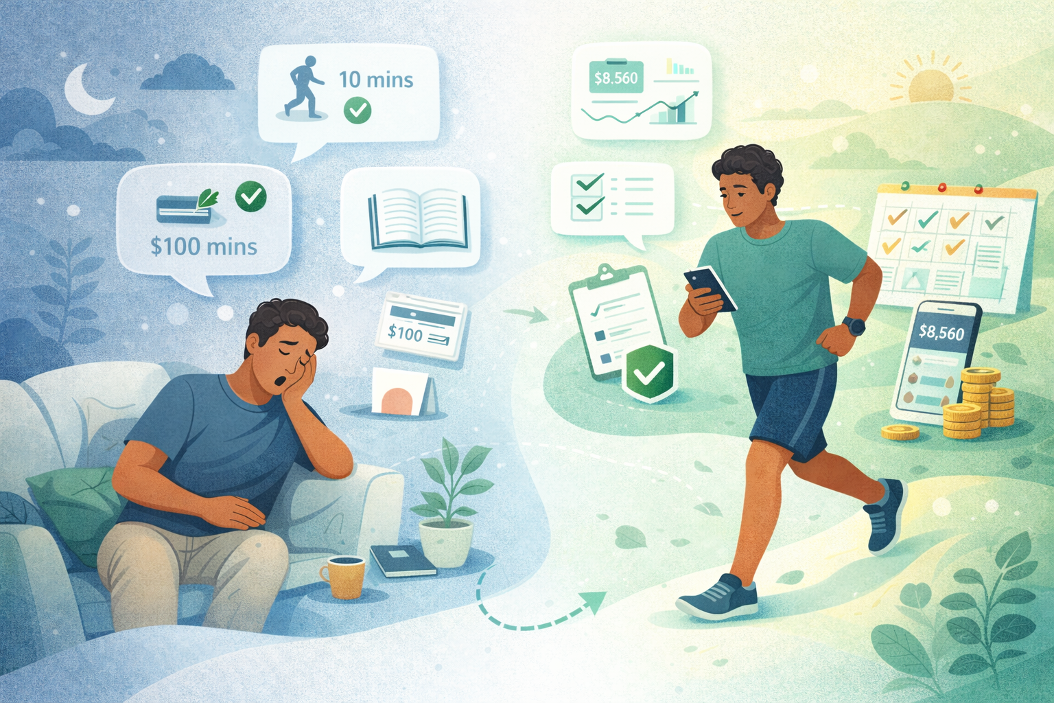 Design your systems for low motivation days, not for high motivation days